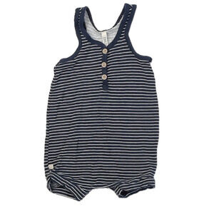 Childhoods Boys Blue Stripe Romper size: 4T